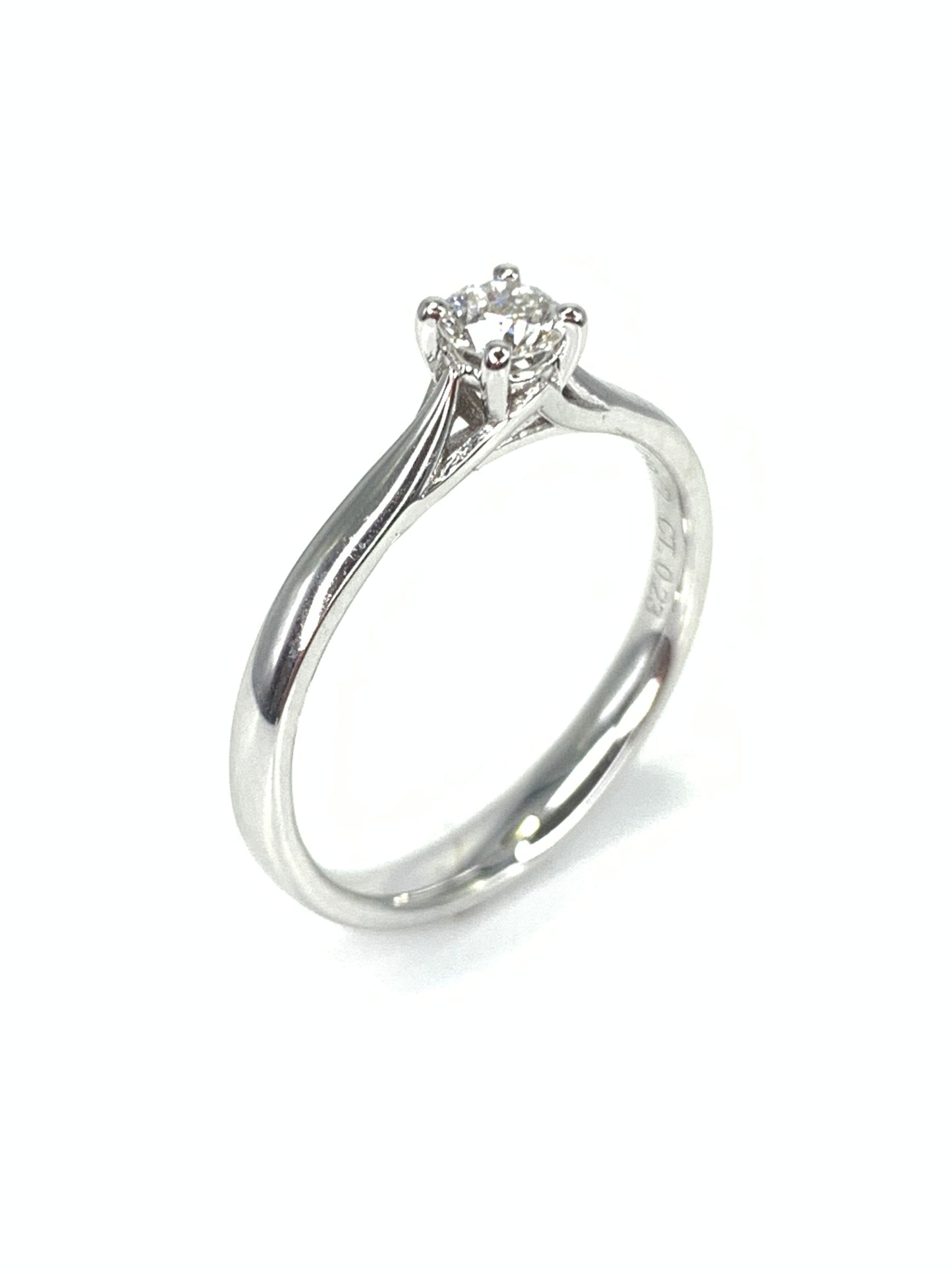 Anello Solitario 0,23