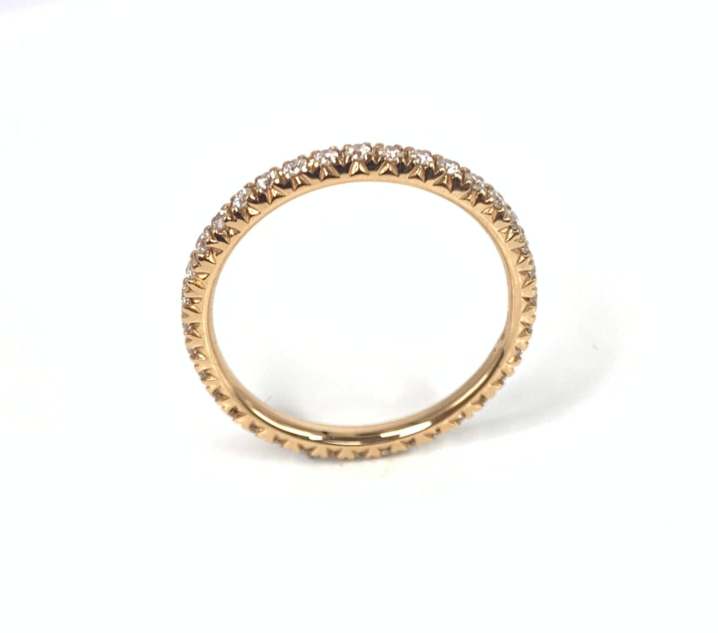 Eternity gyro finger ring