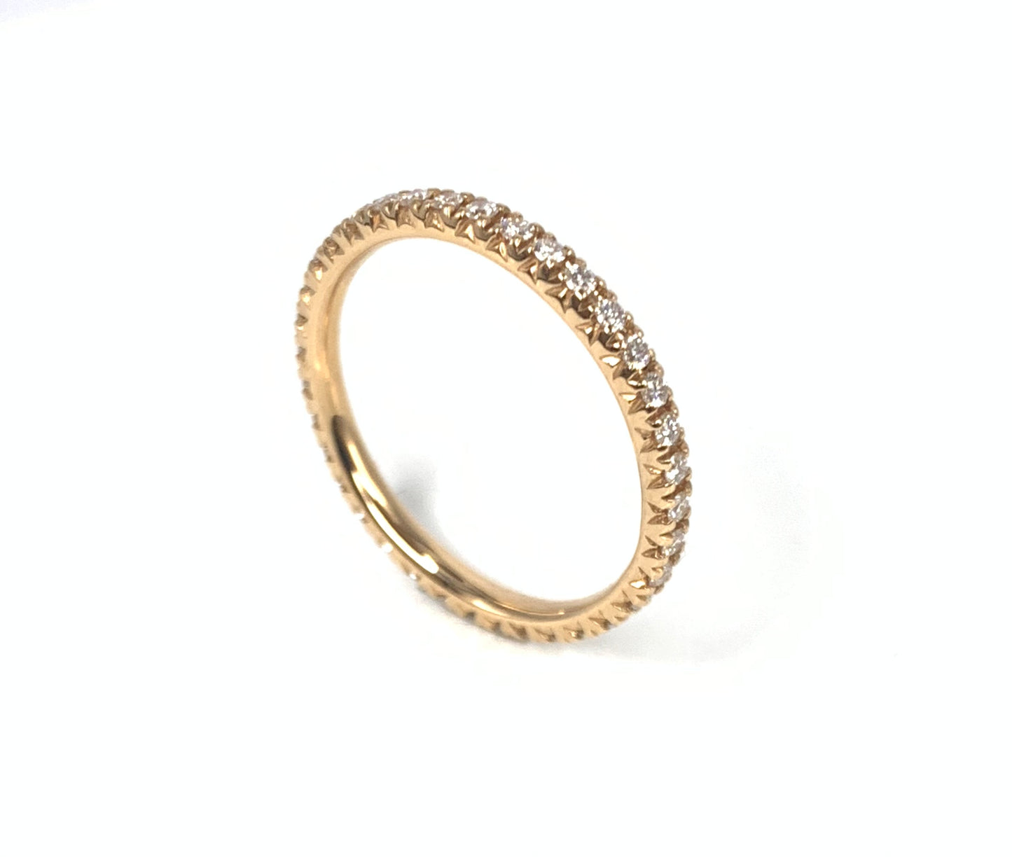 Eternity gyro finger ring