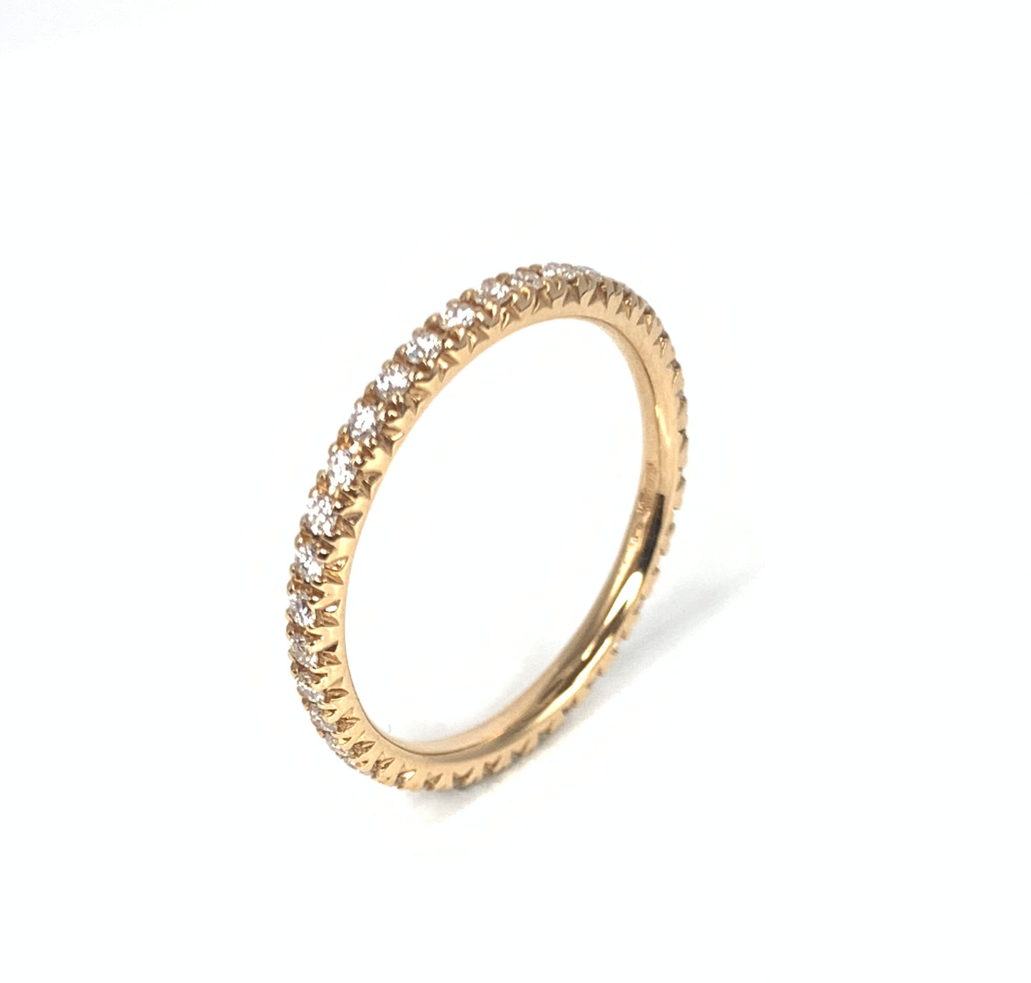 Eternity gyro finger ring