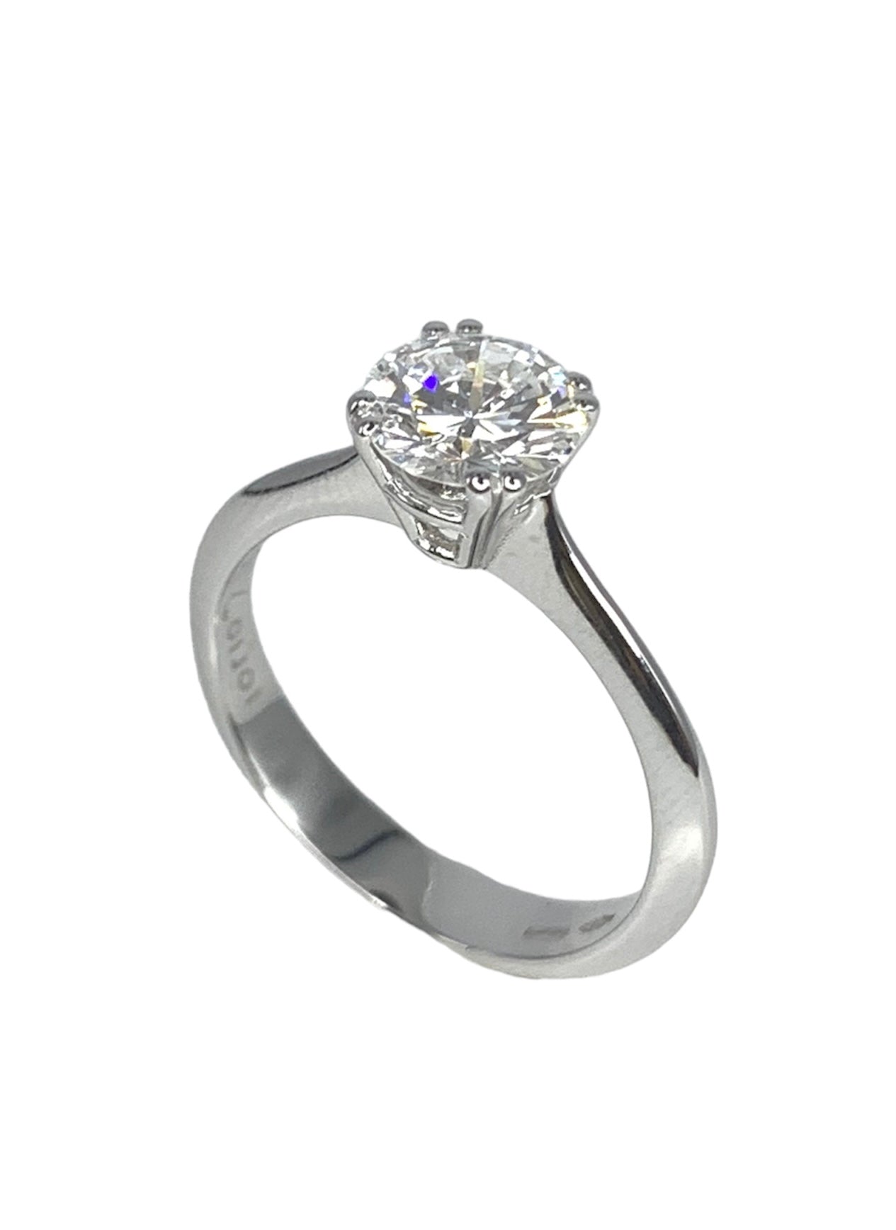 Anello Solitario 1.03 D VS1